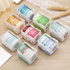 Kawaii Washi Tape Set – 5 Rolls - Onlytenbucks.com