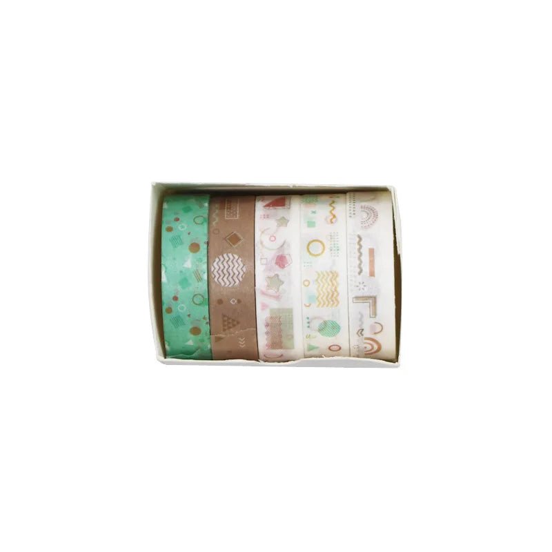Kawaii Washi Tape Set – 5 Rolls - Onlytenbucks.com