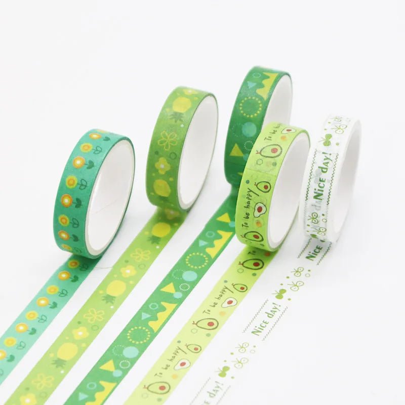Kawaii Washi Tape Set – 5 Rolls - Onlytenbucks.com