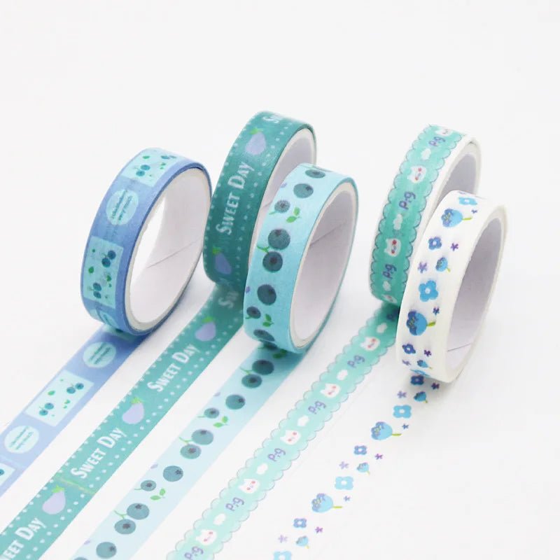 Kawaii Washi Tape Set – 5 Rolls - Onlytenbucks.com