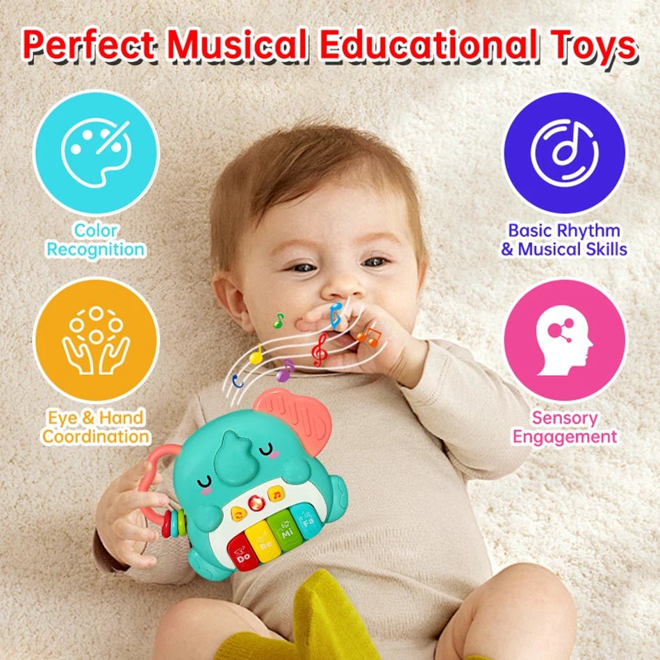 Kids Cartoon Piano Keyboard Toy – Educational Instrument - Onlytenbucks.com