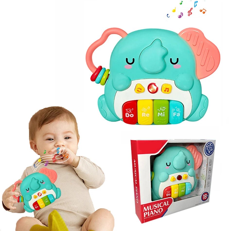 Kids Cartoon Piano Keyboard Toy – Educational Instrument - Onlytenbucks.com