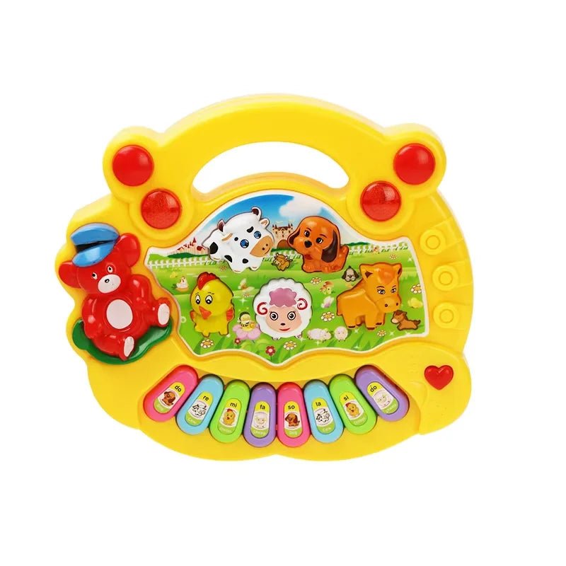 Kids Cartoon Piano Keyboard Toy – Educational Instrument - Onlytenbucks.com
