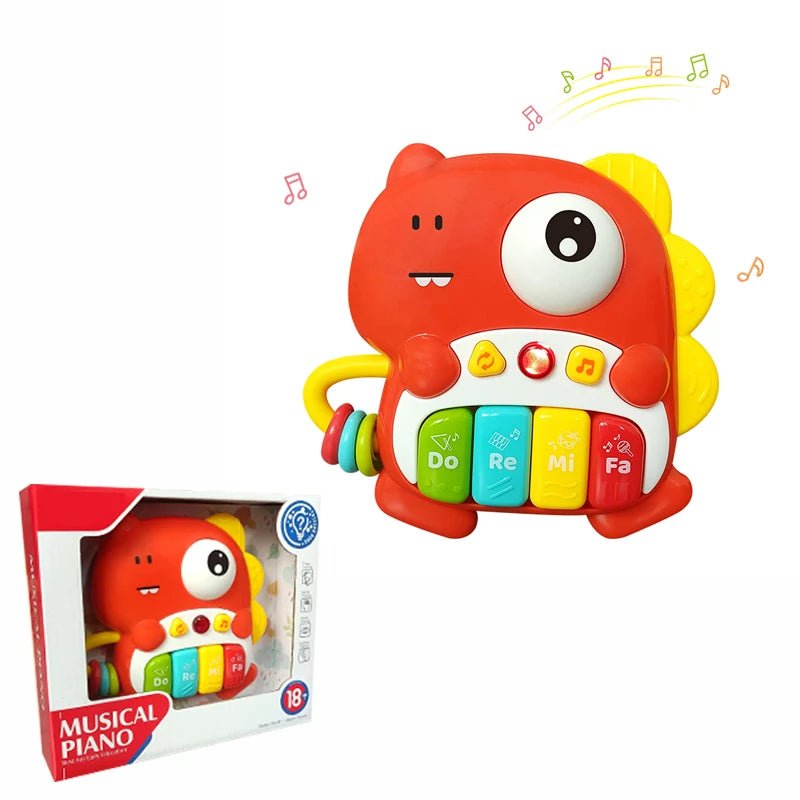 Kids Cartoon Piano Keyboard Toy – Educational Instrument - Onlytenbucks.com