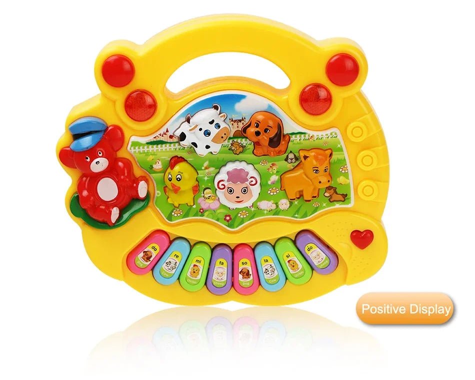 Kids Cartoon Piano Keyboard Toy – Educational Instrument - Onlytenbucks.com
