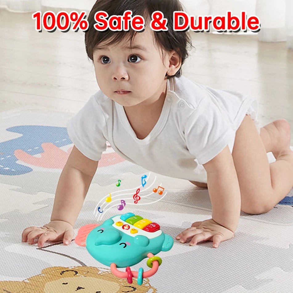 Kids Cartoon Piano Keyboard Toy – Educational Instrument - Onlytenbucks.com