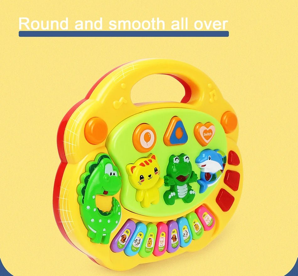 Kids Cartoon Piano Keyboard Toy – Educational Instrument - Onlytenbucks.com