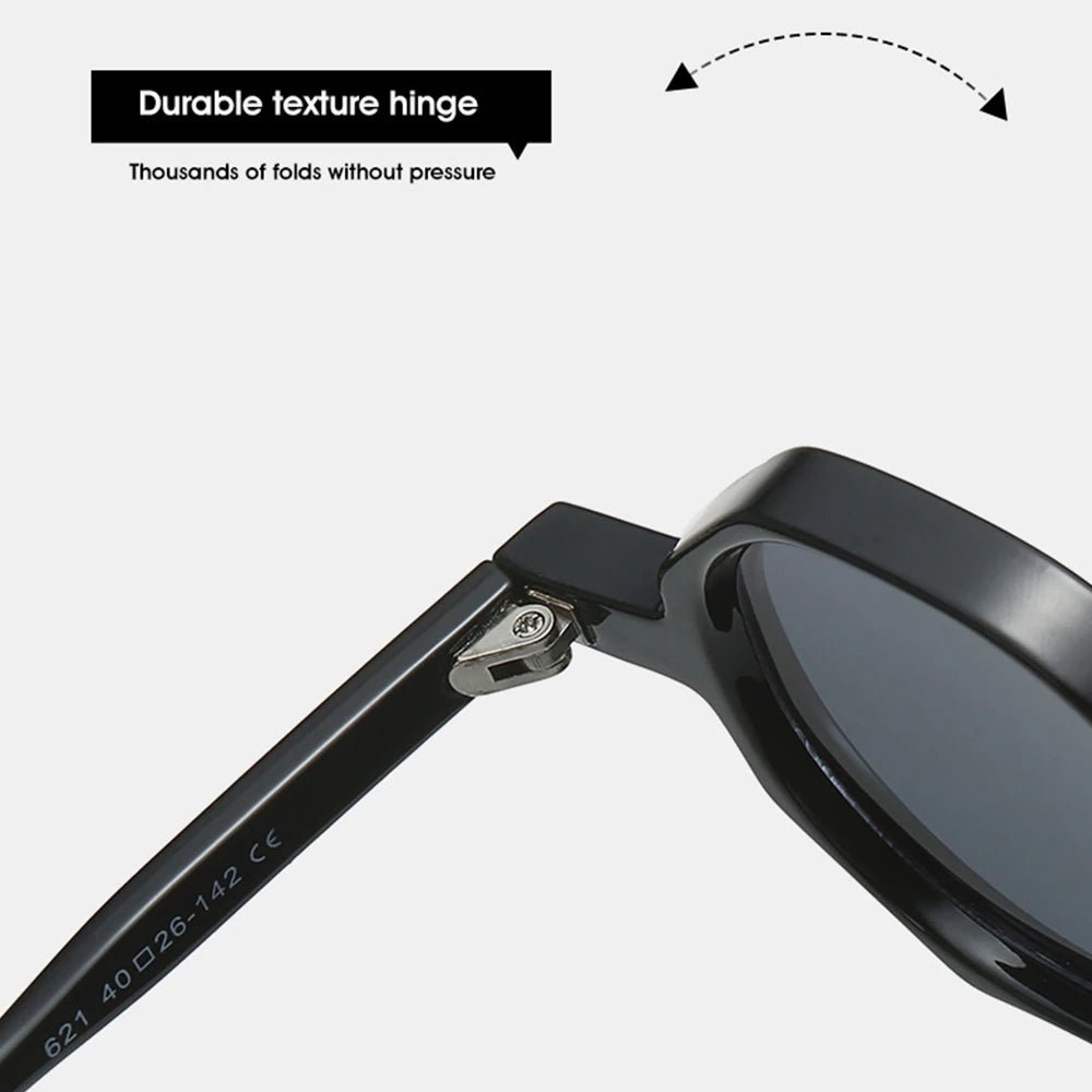 Classic Vintage Sunglasses Men Small Round Retro Punk Ocean Color Sun Glasses Gradient Clear Lens - Onlytenbucks.com