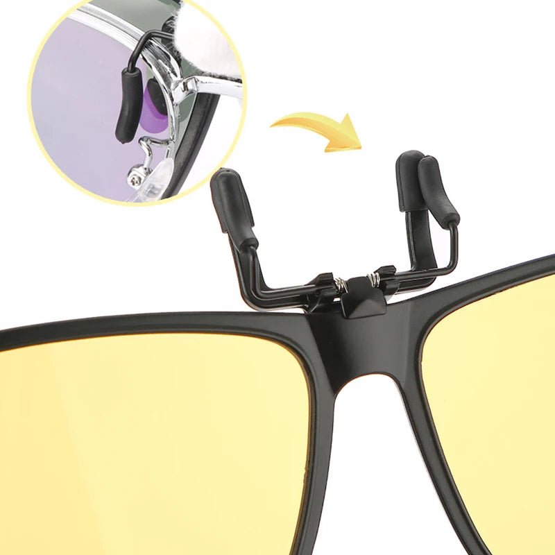 Unisex Clip - On Polarized Sunglasses – UV400 Protection - Onlytenbucks.com