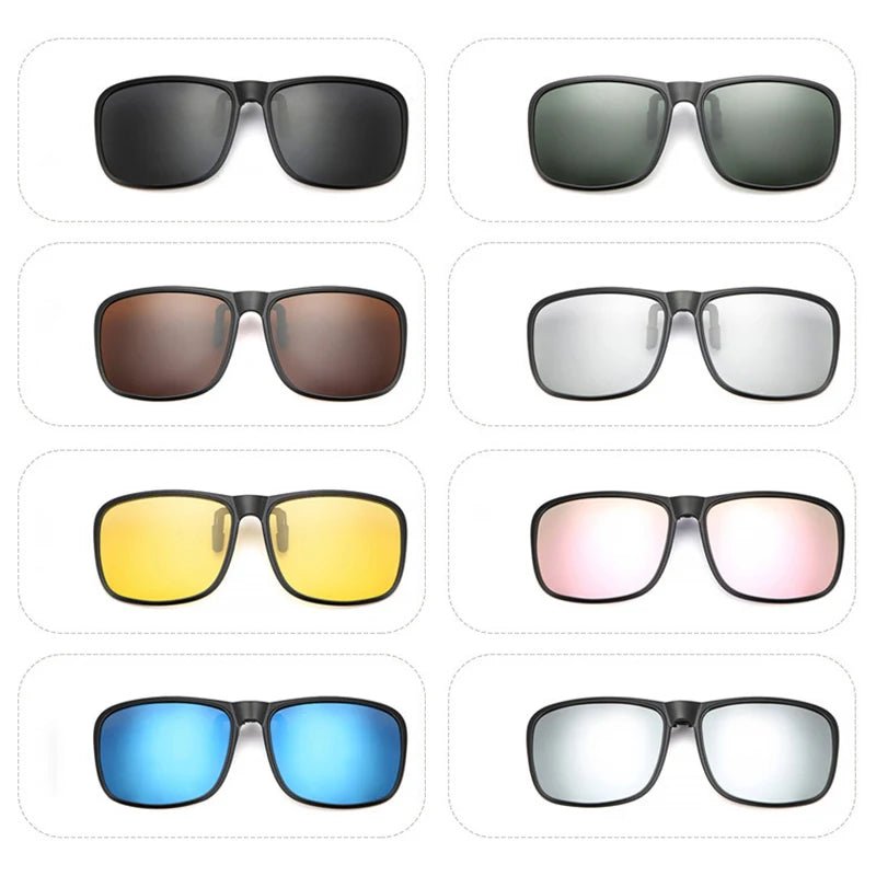 Unisex Clip - On Polarized Sunglasses – UV400 Protection - Onlytenbucks.com