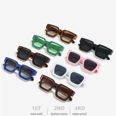 KLASSNUM Square Frame Sunglasses 2025 Luxury Brand Designer Sun Glasses Retro Trendy Shades UV400 - Onlytenbucks.com