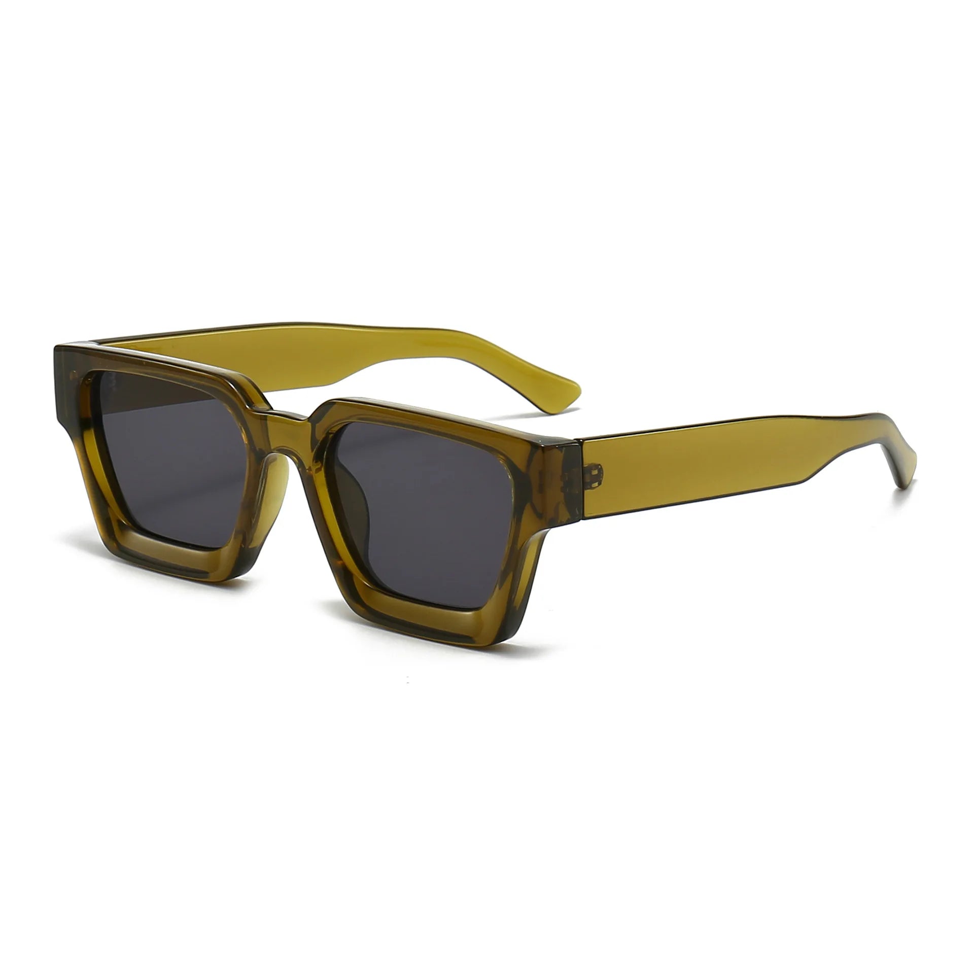 KLASSNUM Square Frame Sunglasses 2025 Luxury Brand Designer Sun Glasses Retro Trendy Shades UV400 - Onlytenbucks.com