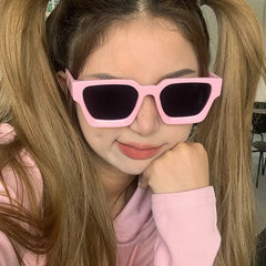 KLASSNUM Square Frame Sunglasses 2025 Luxury Brand Designer Sun Glasses Retro Trendy Shades UV400 - Onlytenbucks.com
