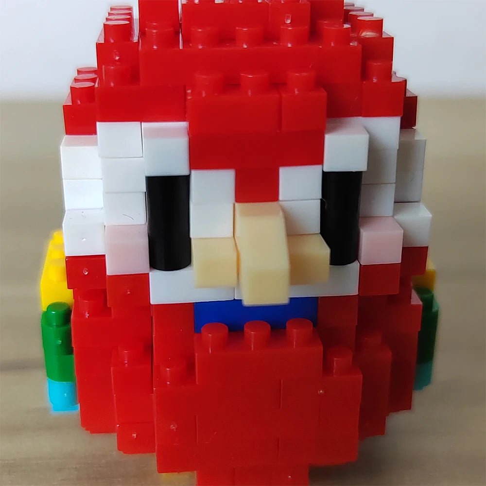 BUILT Colorful Parrot Micro Mini Building Blocks – Educational DIY Toy - Onlytenbucks.com