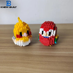 BUILT Colorful Parrot Micro Mini Building Blocks – Educational DIY Toy - Onlytenbucks.com