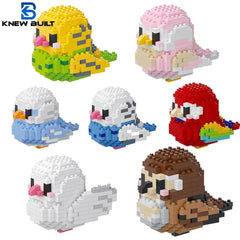BUILT Colorful Parrot Micro Mini Building Blocks – Educational DIY Toy - Onlytenbucks.com