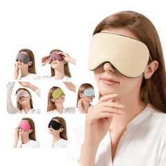 Korean Style Ice Silk Sleeping Eye Mask - Onlytenbucks.com