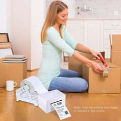 Label Holder 4x6 Roll and Fanfold Labels for Desktop Thermal Printers - Onlytenbucks.com