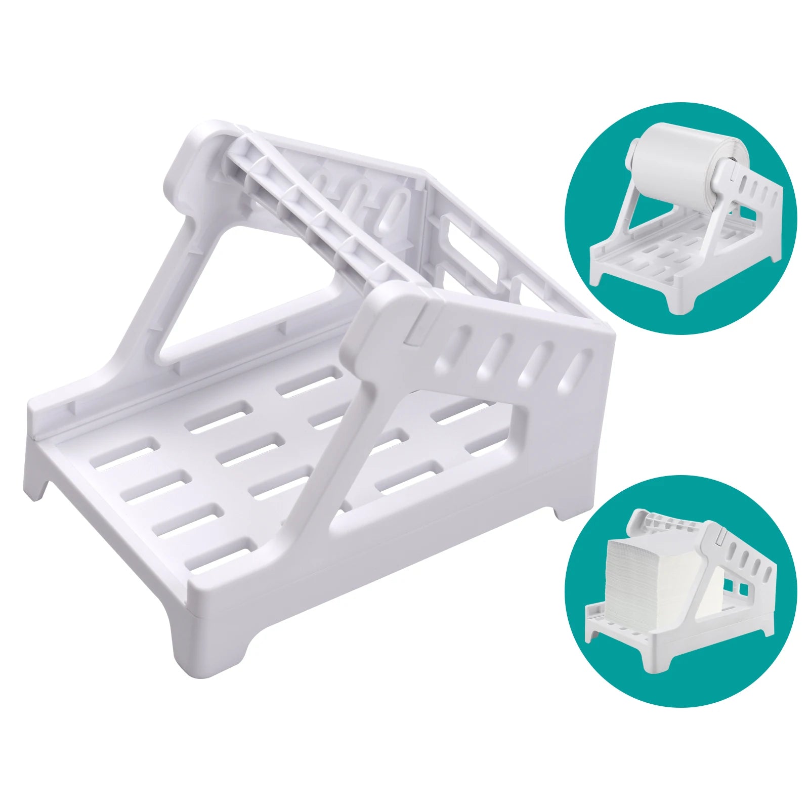 Label Holder 4x6 Roll and Fanfold Labels for Desktop Thermal Printers - Onlytenbucks.com