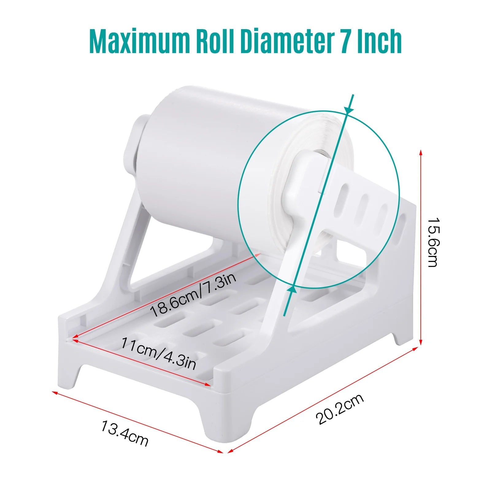 Label Holder 4x6 Roll and Fanfold Labels for Desktop Thermal Printers - Onlytenbucks.com