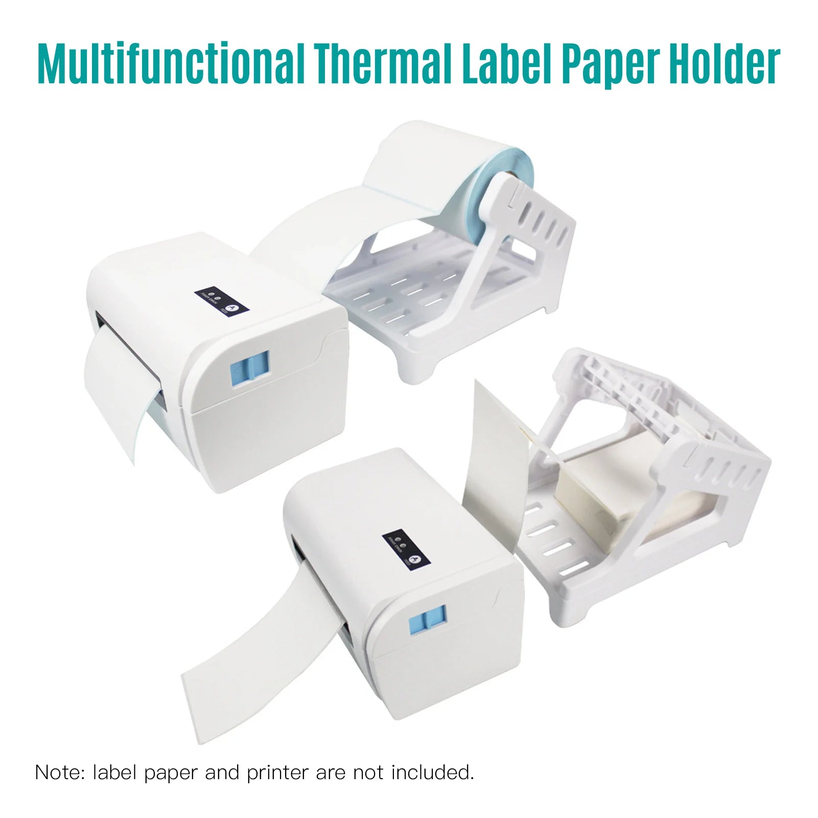 Label Holder 4x6 Roll and Fanfold Labels for Desktop Thermal Printers - Onlytenbucks.com
