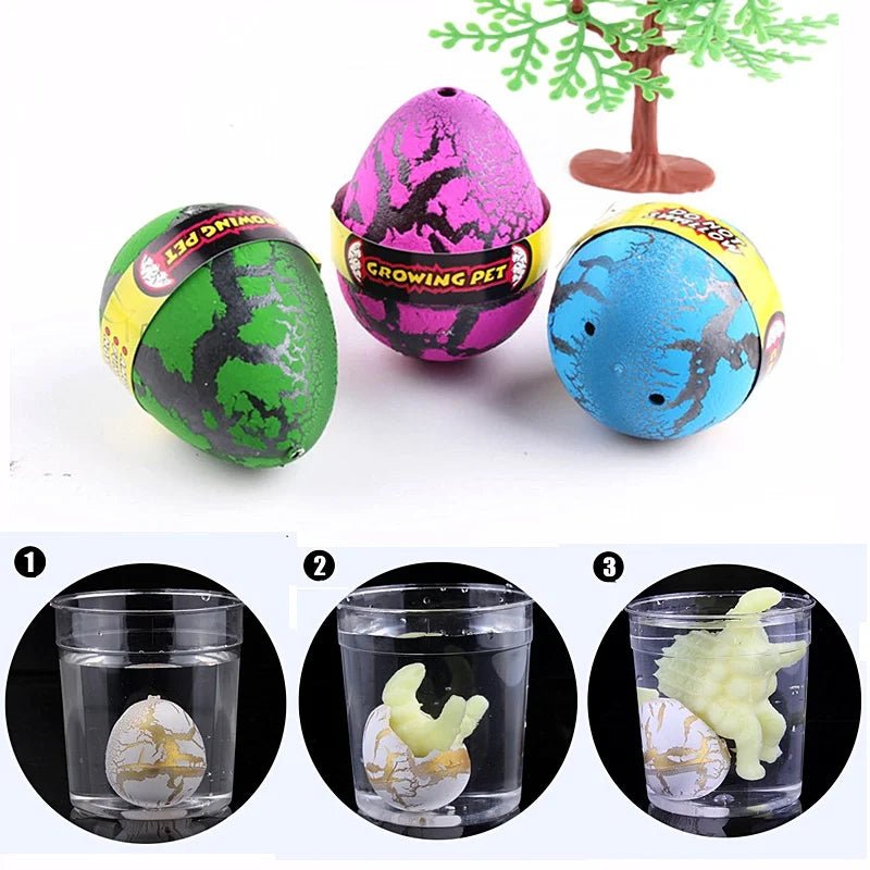 Large 4 Piece Dinosaur Eggs – Water Hatching Growing - Onlytenbucks.com