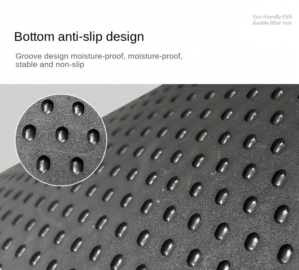 Large Cat Litter Mat – Double Layer Waterproof Honeycomb Design - Onlytenbucks.com