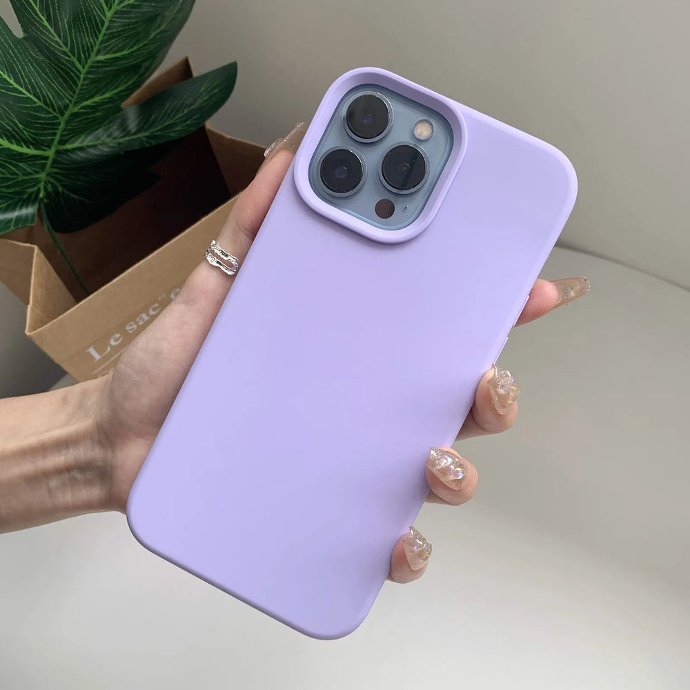 Liquid Silicone Phone Case – Full Coverage Protective Cover - Onlytenbucks.com