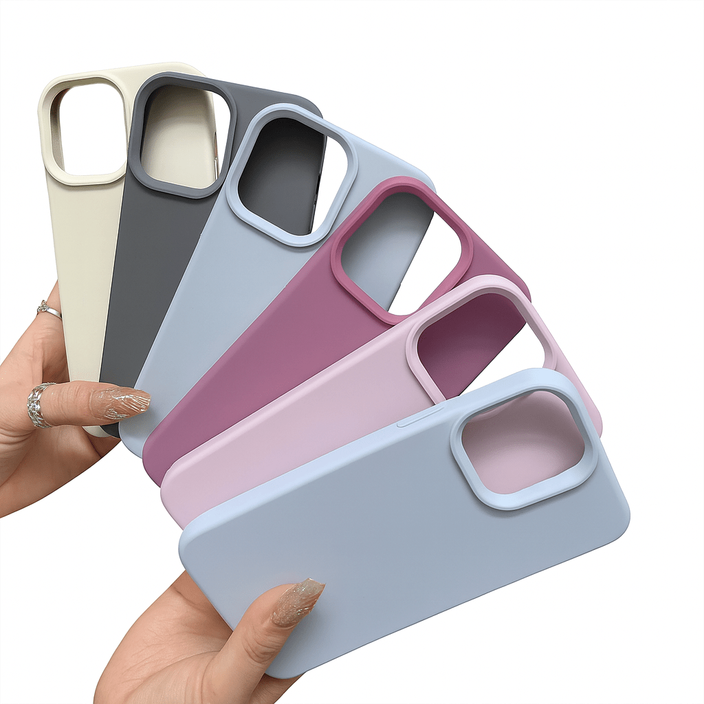 Liquid Silicone Phone Case – Full Coverage Protective Cover - Onlytenbucks.com