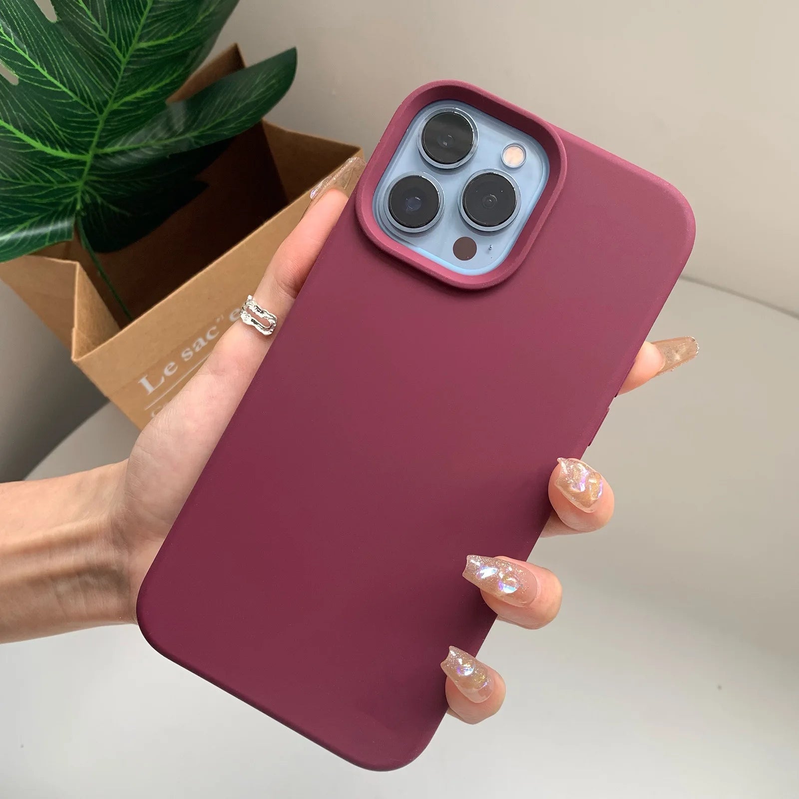 Liquid Silicone Phone Case – Full Coverage Protective Cover - Onlytenbucks.com