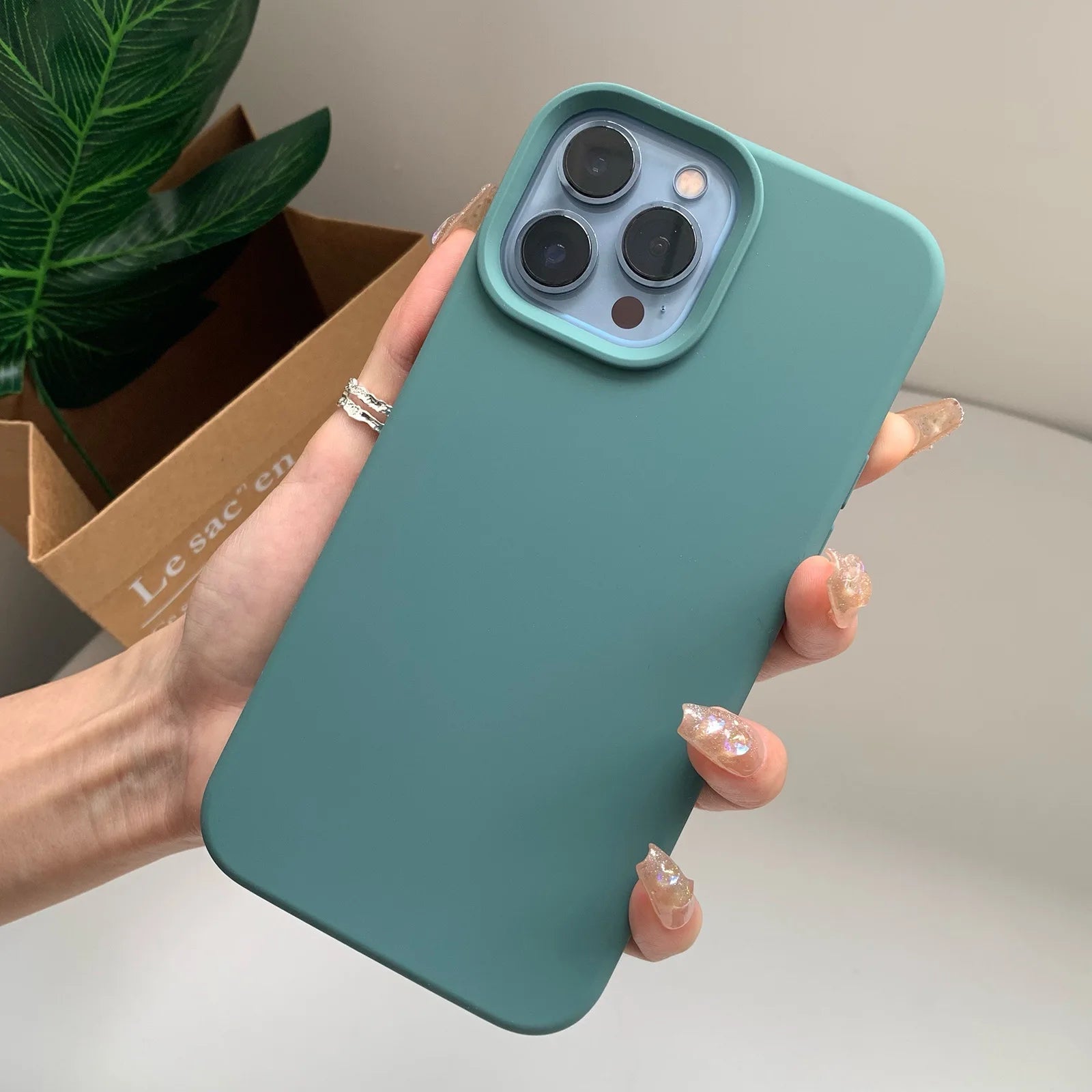 Liquid Silicone Phone Case – Full Coverage Protective Cover - Onlytenbucks.com