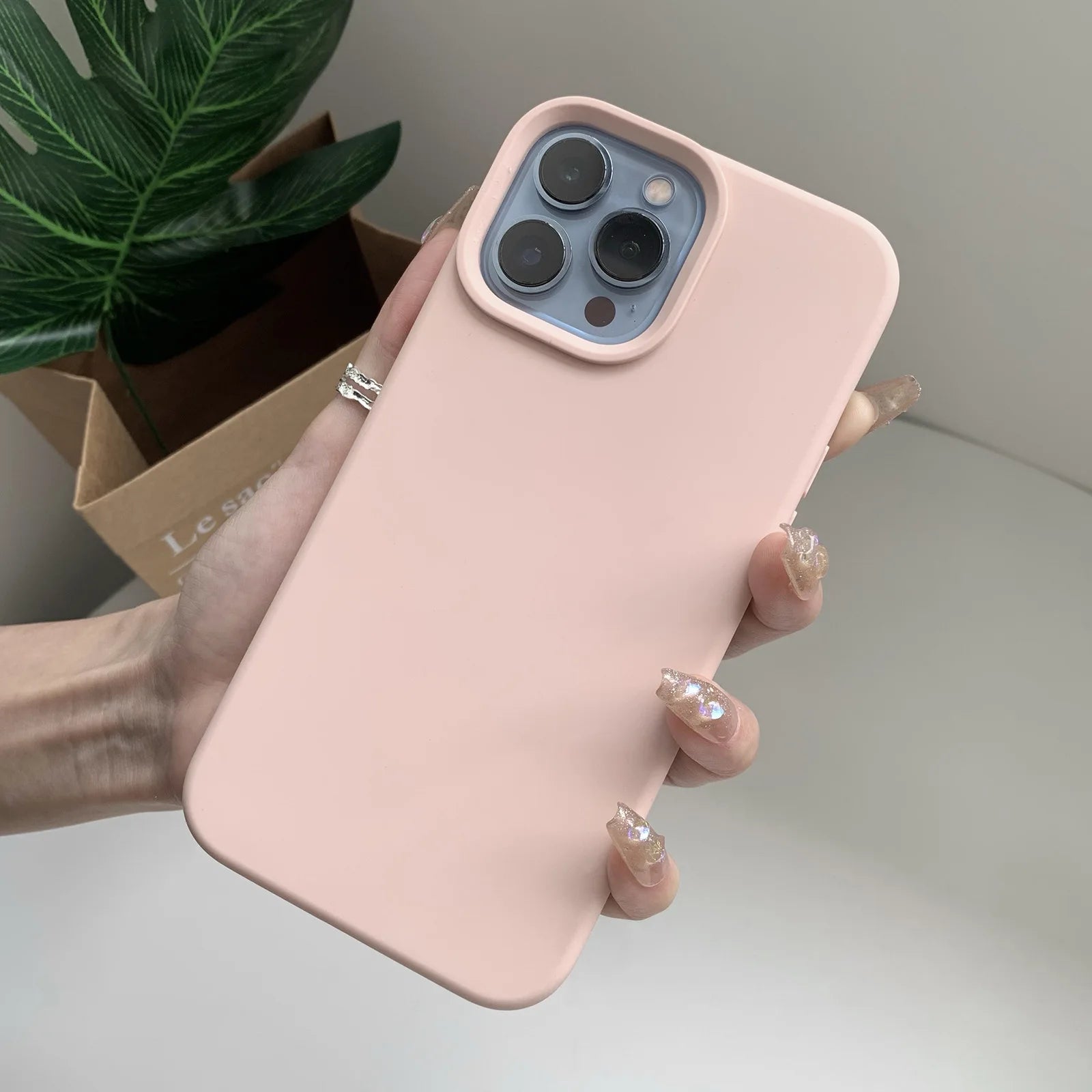 Liquid Silicone Phone Case – Full Coverage Protective Cover - Onlytenbucks.com