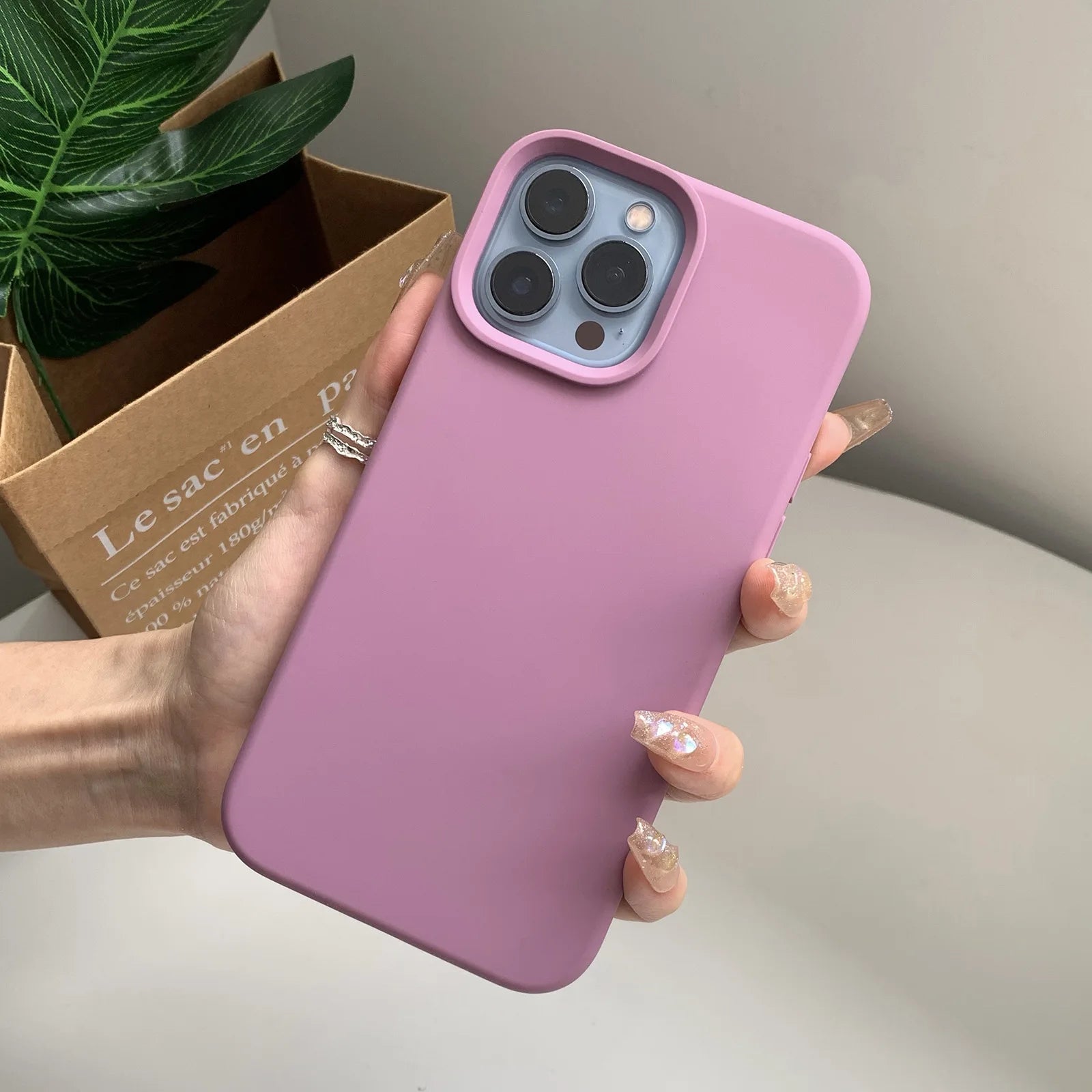 Liquid Silicone Phone Case – Full Coverage Protective Cover - Onlytenbucks.com