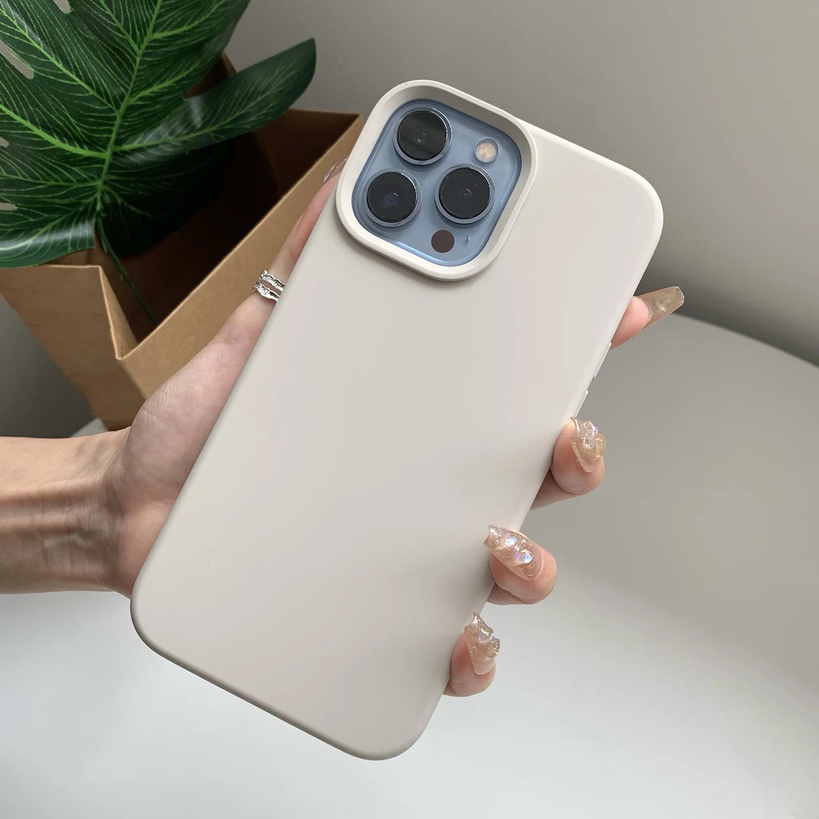 Liquid Silicone Phone Case – Full Coverage Protective Cover - Onlytenbucks.com