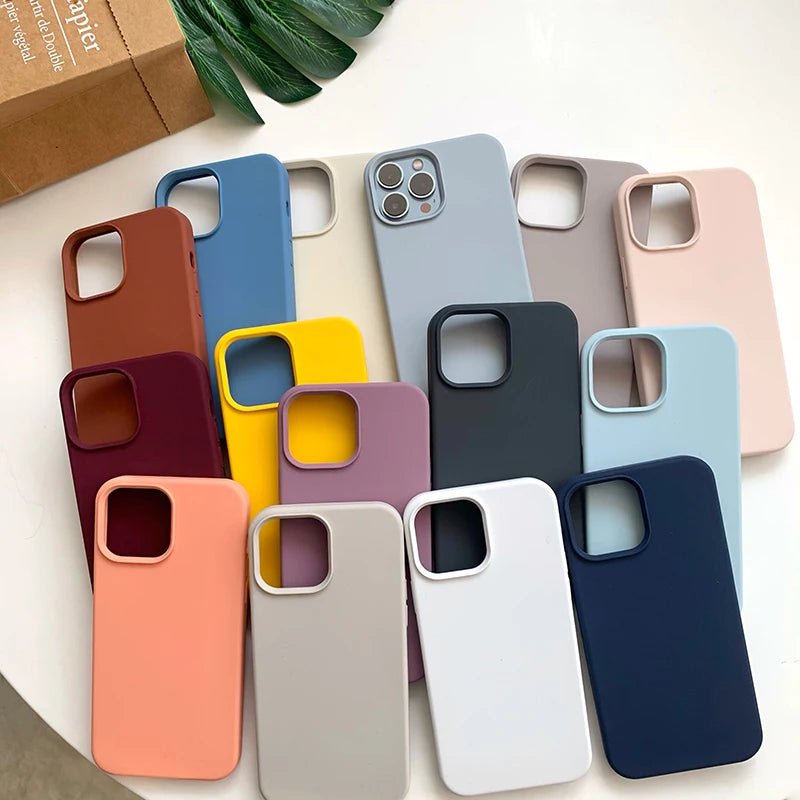 Liquid Silicone Phone Case – Full Coverage Protective Cover - Onlytenbucks.com