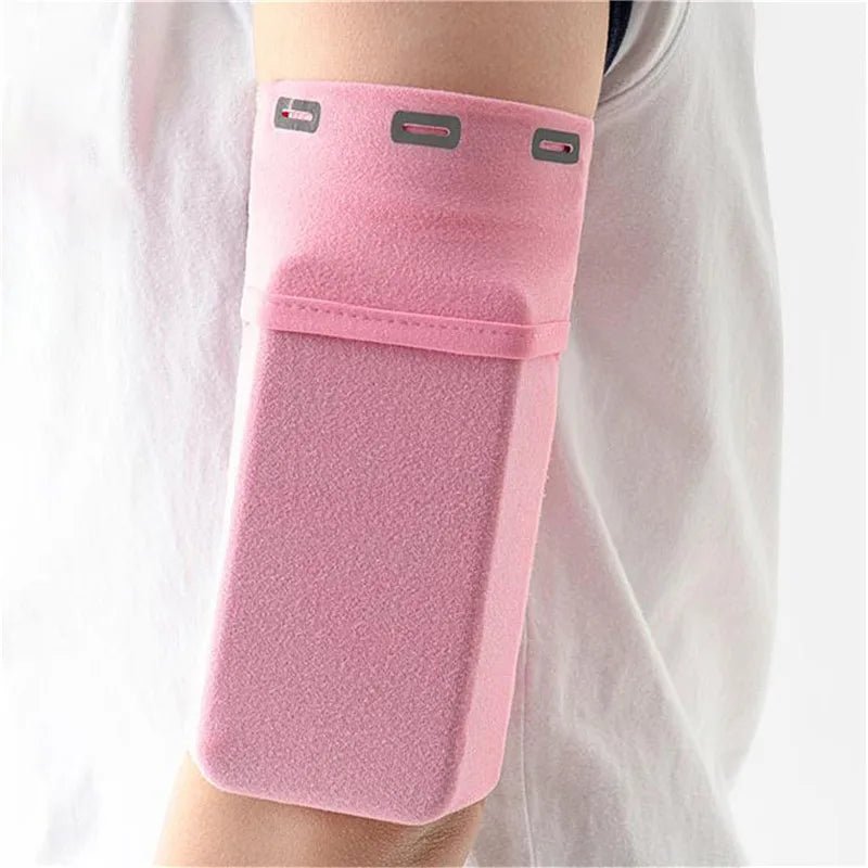 Adjustable Sports Arm Bag – Phone Armband with Earphone Access - Onlytenbucks.com
