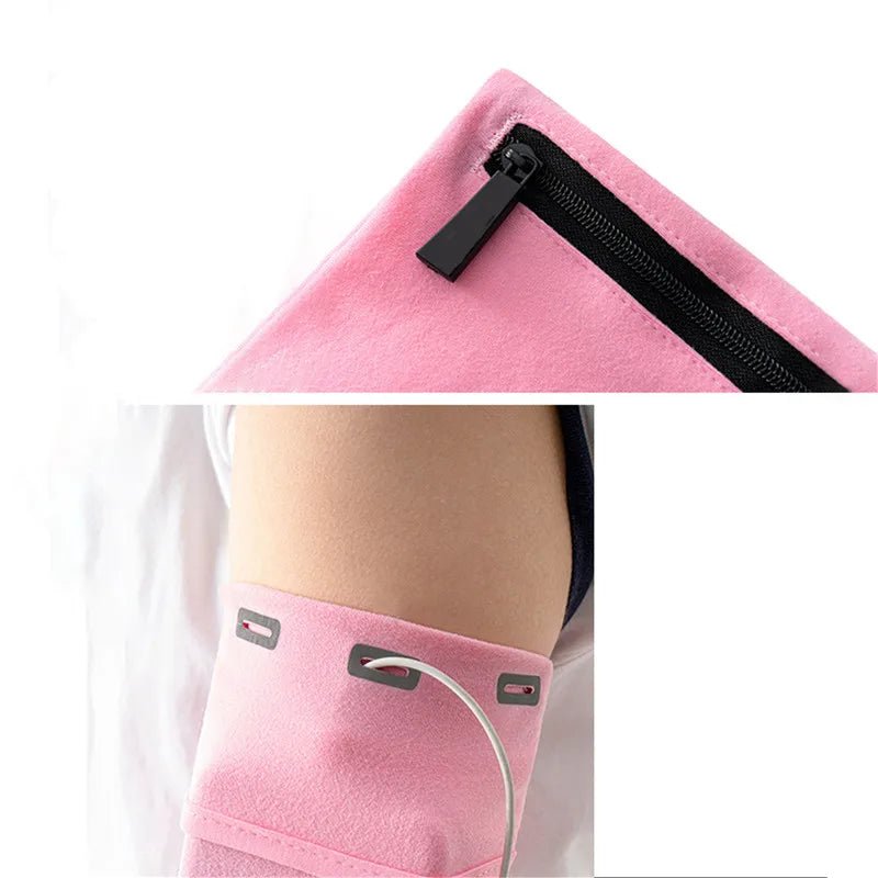 Adjustable Sports Arm Bag – Phone Armband with Earphone Access - Onlytenbucks.com