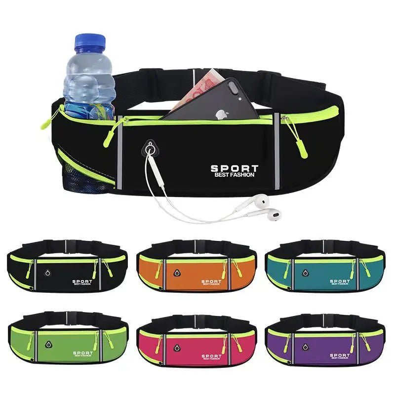 Waterproof Running Waist Bag – Lightweight Reflective Fanny Pack - Onlytenbucks.com