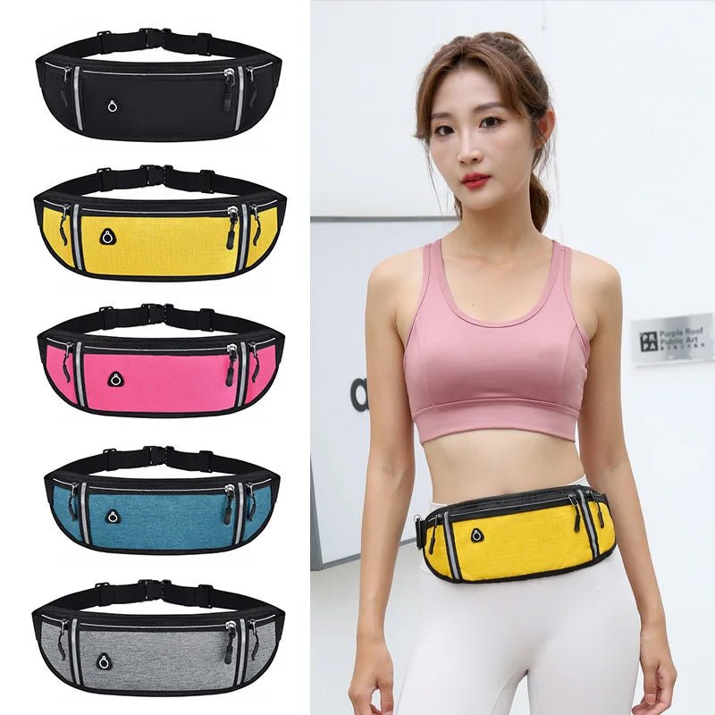LKEEP Waterproof Running Waist Bag – Lightweight Reflective Fanny Pack with Adjustable Strap - Onlytenbucks.com