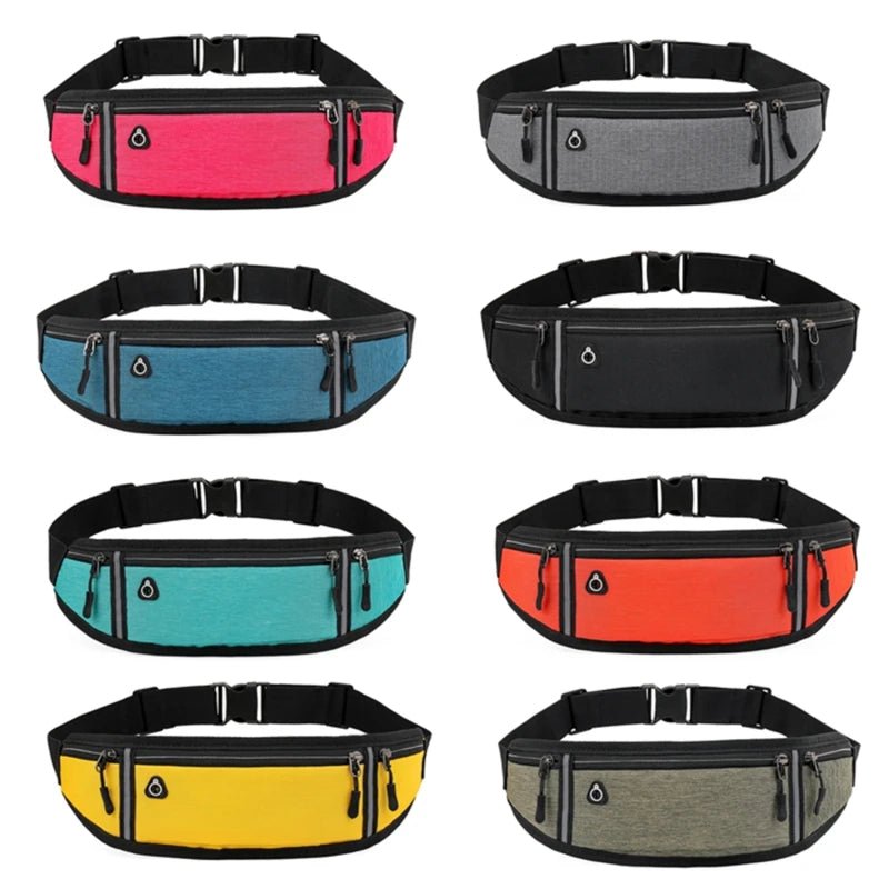 LKEEP Waterproof Running Waist Bag – Lightweight Reflective Fanny Pack with Adjustable Strap - Onlytenbucks.com