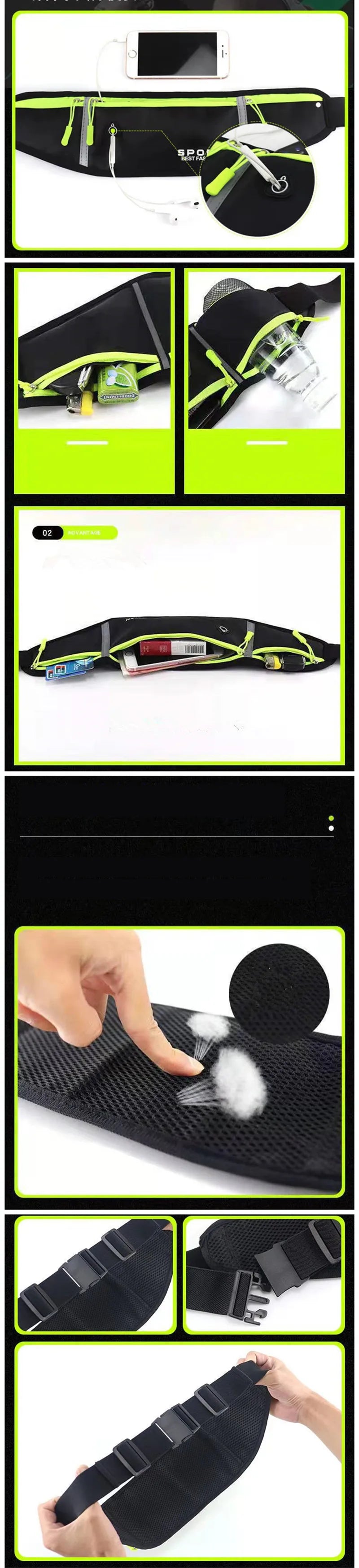 Waterproof Running Waist Bag – Lightweight Reflective Fanny Pack - Onlytenbucks.com