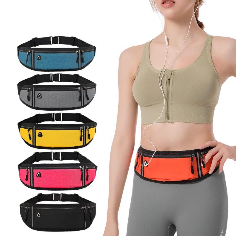 Waterproof Running Waist Bag – Lightweight Reflective Fanny Pack - Onlytenbucks.com