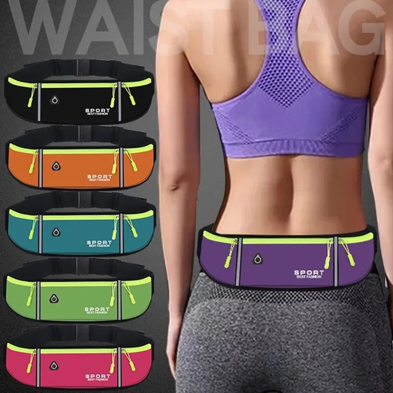 Waterproof Running Waist Bag – Lightweight Reflective Fanny Pack - Onlytenbucks.com
