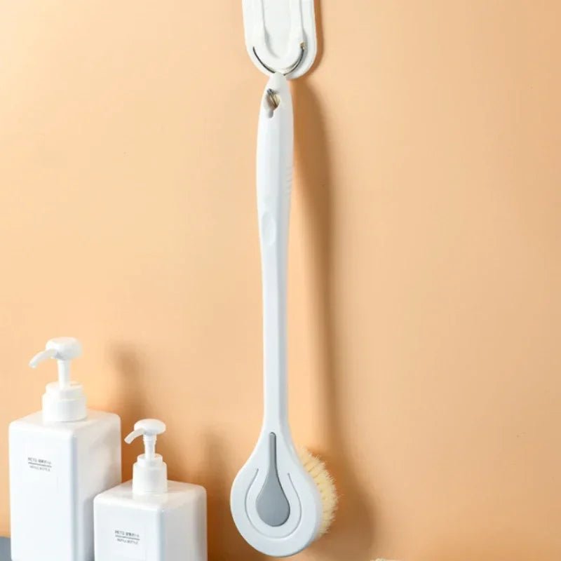 Long Handle Soft Bristle Bath Brush – Back Scrubber - Onlytenbucks.com