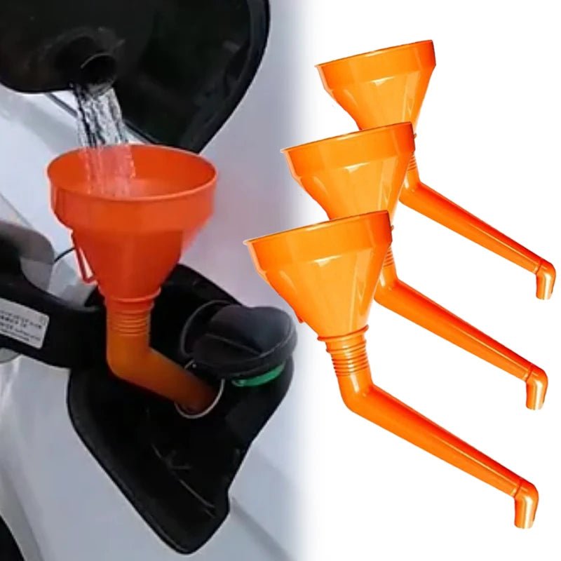 Long Mouth Refueling Funnel with Filter – Car and Motorcycle Engine Oil Filling Tool - Onlytenbucks.com