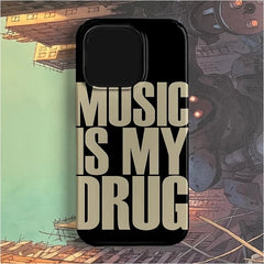 Love Music English Trendy Y2K Art Personalized Creative Phone Case - Onlytenbucks.com