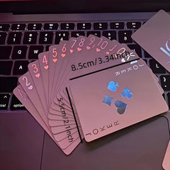 Luminous Poker Set – Glow - in - the - Dark Playing Cards - Onlytenbucks.com