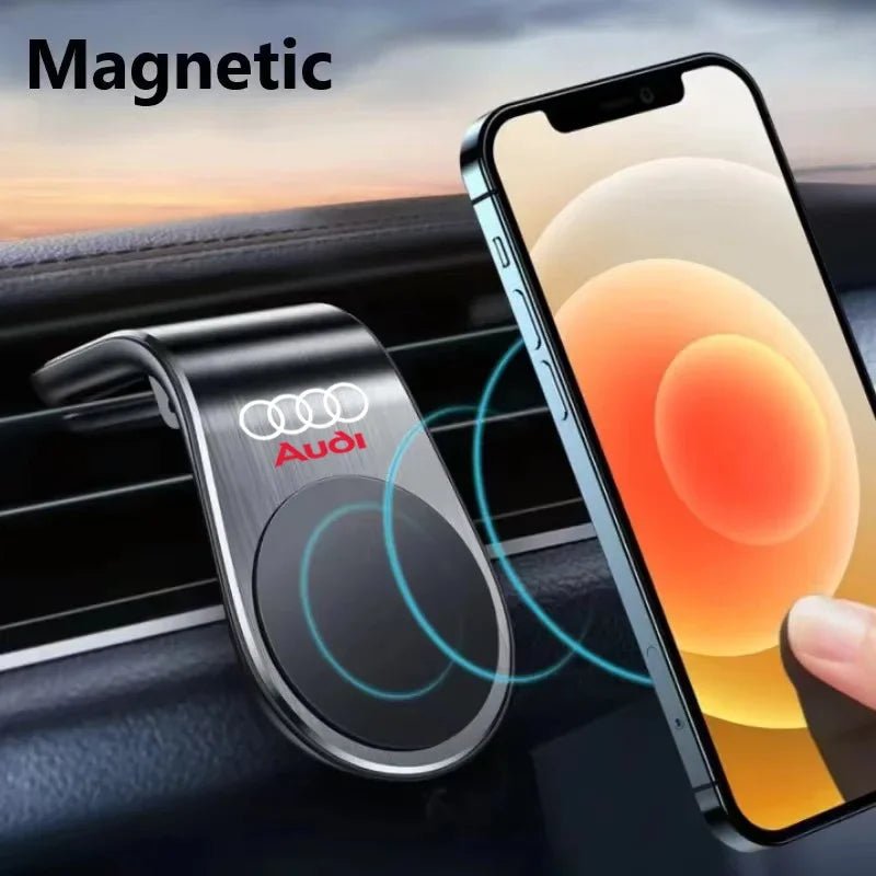 Magnetic Car Phone Holder Metal Stand - Onlytenbucks.com