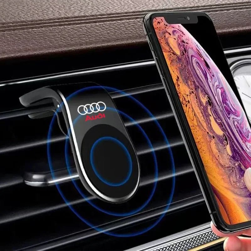 Magnetic Car Phone Holder Metal Stand - Onlytenbucks.com