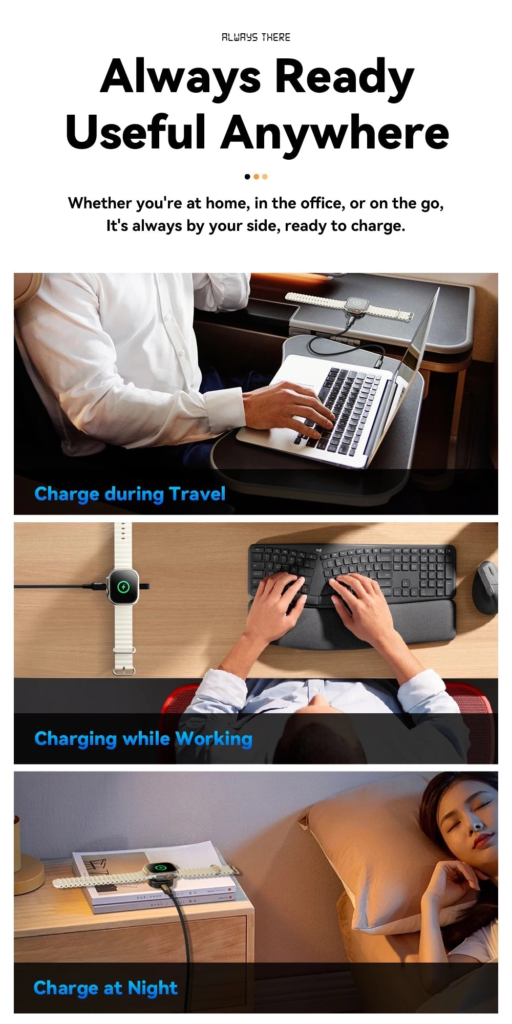 Magnetic Wireless Charger for Apple Watch - Onlytenbucks.com